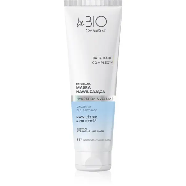 beBIO beBIO Baby Hair Complex Hydration & Volume hidratantna maska za kosu za bogati volumen 150 ml