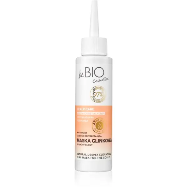 beBIO beBIO Baby Hair Complex Scalp Care maska za dubinsko čišćenje za kosu i vlasište 100 ml