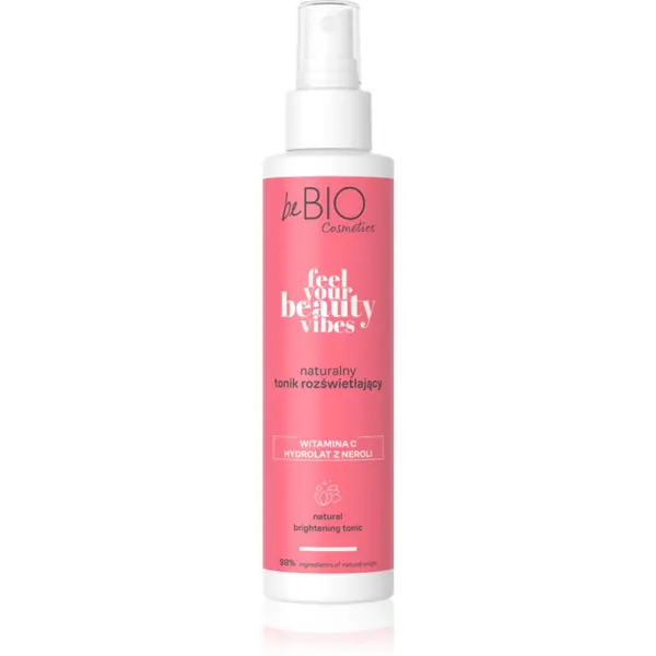 beBIO beBIO Feel Your Beauty Vibes posvjetljujući tonik 150 ml