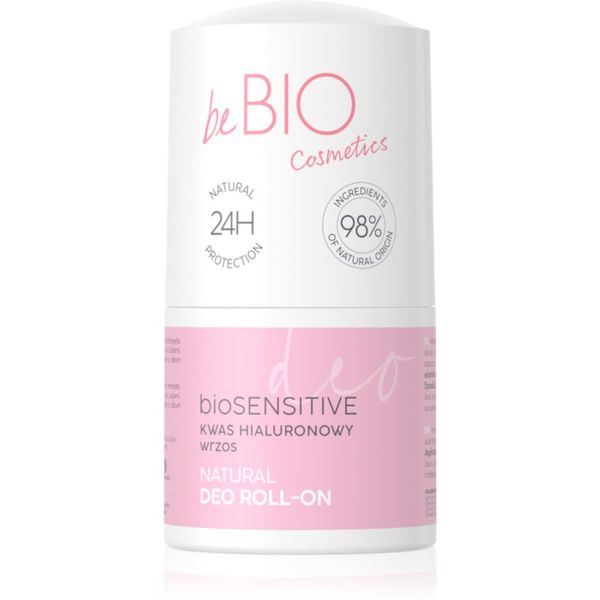 beBIO beBIO Hyaluro bioSensitive dezodorans roll-on za osjetljivu kožu 50 ml