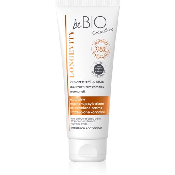 beBIO beBIO Longevity njega za kosu bez ispiranja za ispucale vrhove kose 75 ml