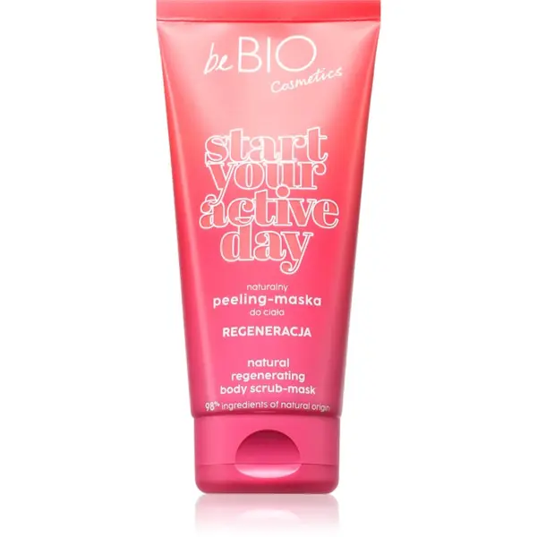 beBIO beBIO Start Your Active Day piling za tijelo za regeneraciju kože 200 ml