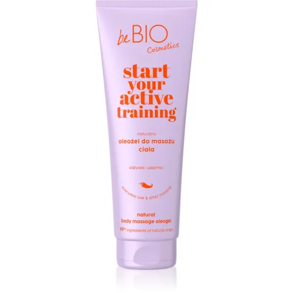 beBIO beBIO Start Your Active Training regenerirajuće ulje za masažu 250 ml