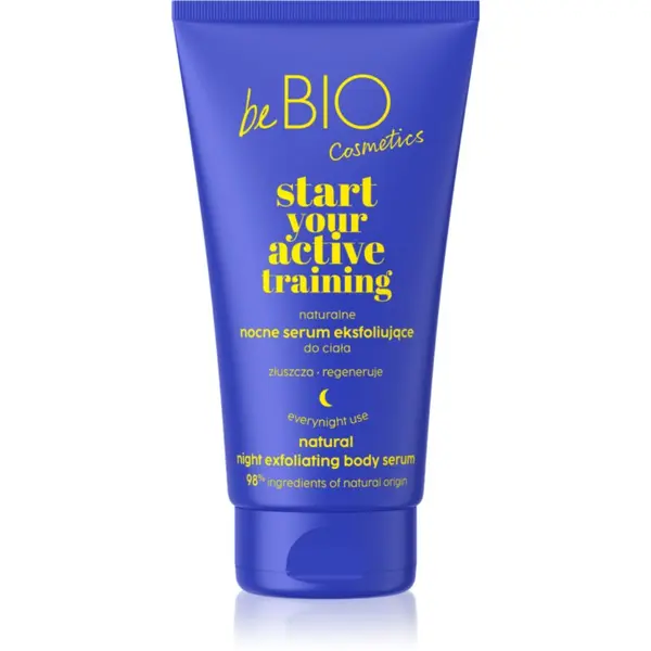 beBIO beBIO Start Your Active Training serum za tijelo s eksfolijacijskim učinkom 150 ml