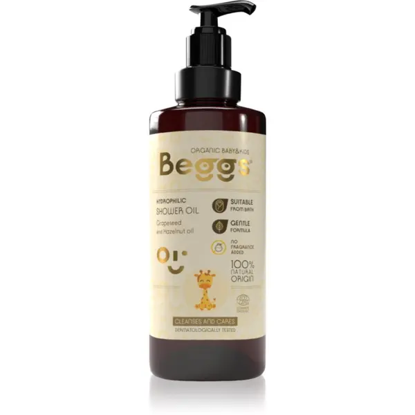 Beggs Beggs Organic Baby & Kids Hydrophilic Shower Oil ulje za pranje za djecu od rođenja 200 ml