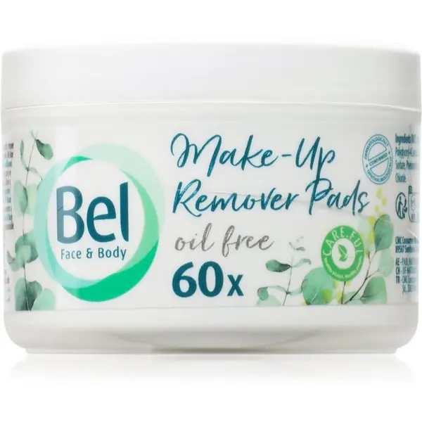 Bel Bel Face & Body blazinice za skidanje šminke s aloe verom 60 kom