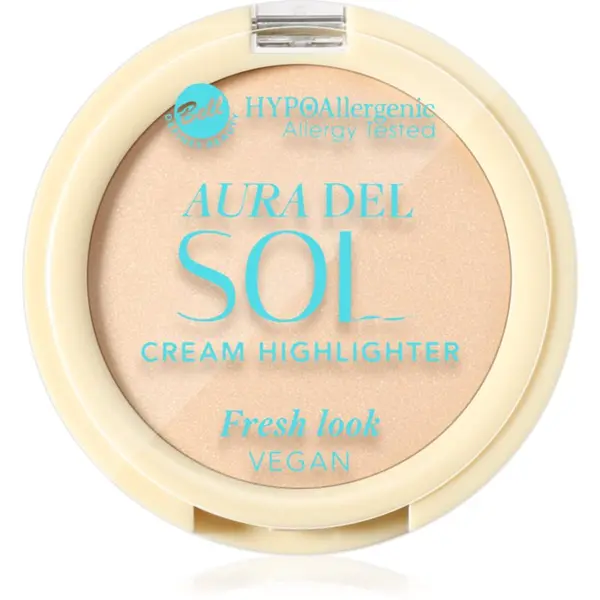Bell Bell HYPOallergenic Aura Del Sol kremasti highlighter nijansa 01 Sunset 3.5 g