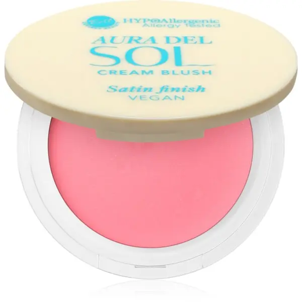Bell Bell HYPOallergenic Aura Del Sol kremasto rumenilo nijansa 01 Sunlight Aura 4.5 g