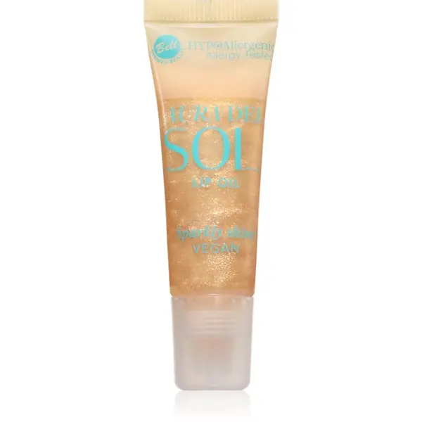 Bell Bell HYPOallergenic Aura Del Sol svjetlucavo ulje za usne nijansa 03 Golden Sunlight  10 g