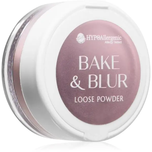 Bell Bell HYPOallergenic Bake & Blur puder u prahu nijansa 01 Cotton Candy 4 g