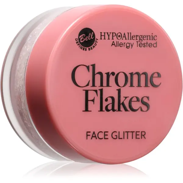 Bell Bell HYPOallergenic Chrome Flakes šljokice za lice 5 g