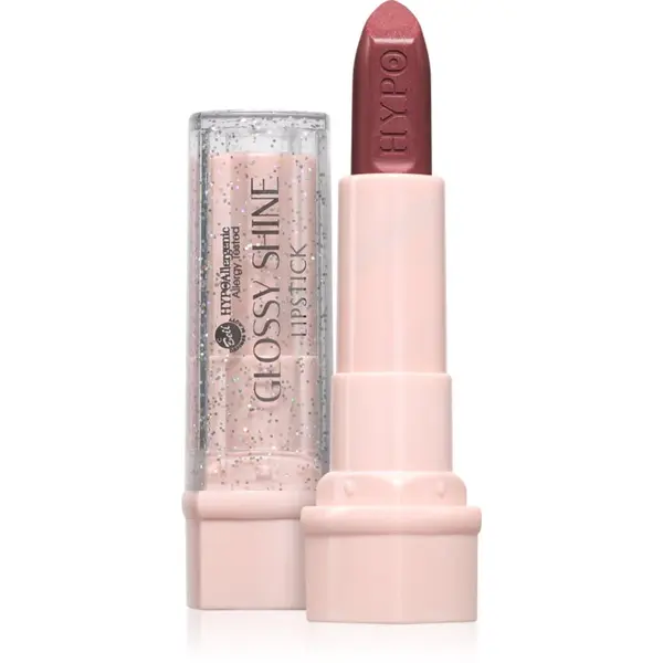 Bell Bell HYPOallergenic Glossy Shine hidratantni ruž za usne s visokim sjajem nijansa 03 Wine Mist 4 g