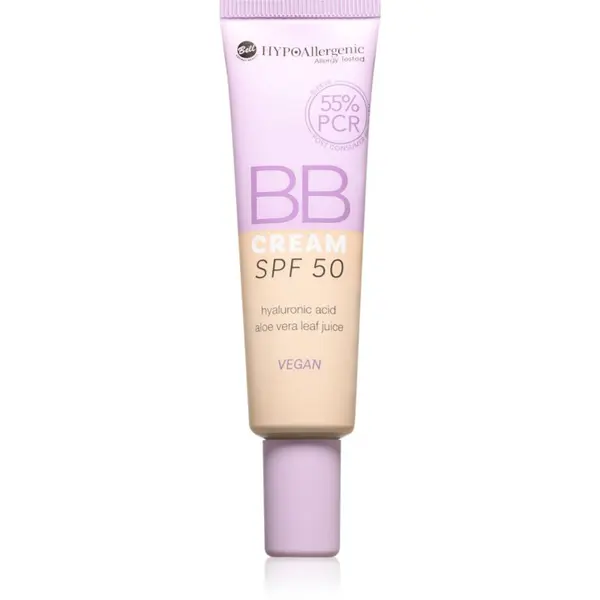 Bell Bell HYPOallergenic hidratantna BB krema SPF 50 nijansa 03 Amber 30 g