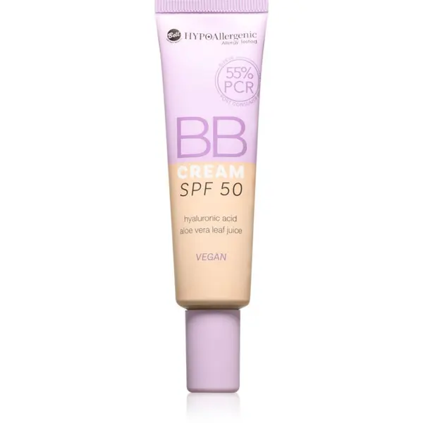 Bell Bell HYPOallergenic hidratantna BB krema SPF 50 nijansa 04 Cappuccino 30 g