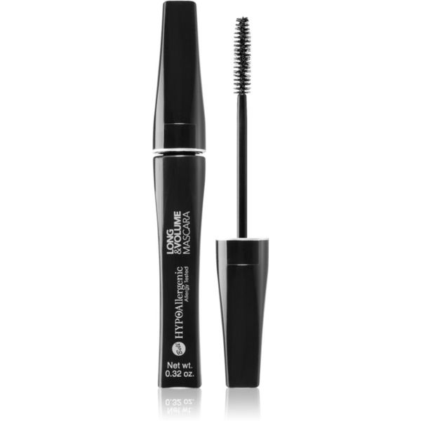 Bell Bell Hypoallergenic maskara za volumen i produžavanje trepavica nijansa 10 Black 9 g