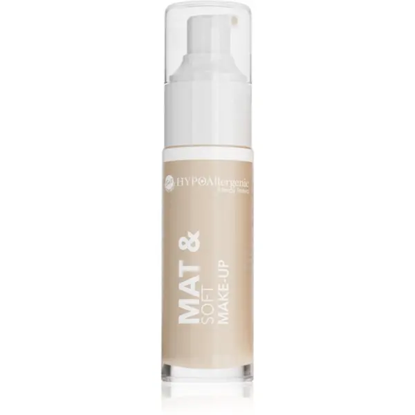 Bell Bell Hypoallergenic Mat&Soft blagi matirajući puder nijansa 02 Natural 30 ml