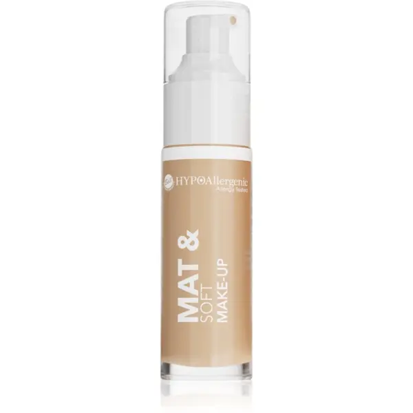 Bell Bell Hypoallergenic Mat&Soft blagi matirajući puder nijansa 05 Olive Beige 30 ml