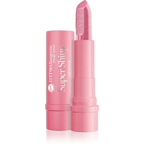 Bell Bell HYPOallergenic Super Shiny Lipstick hidratantni ruž za usne s visokim sjajem nijansa 002 Sweet Pink 4.2 g