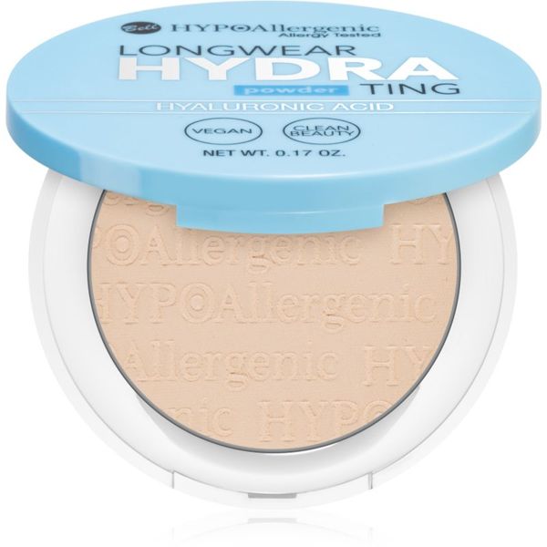 Bell Bell Longwear Hydrating Powder kompaktni puder s hijaluronskom kiselinom nijansa 02 Light Beige 5 g
