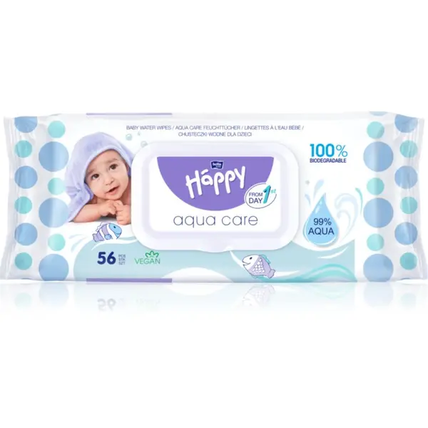 BELLA BELLA Baby Happy Aqua care vlažne maramice za djecu 56 kom