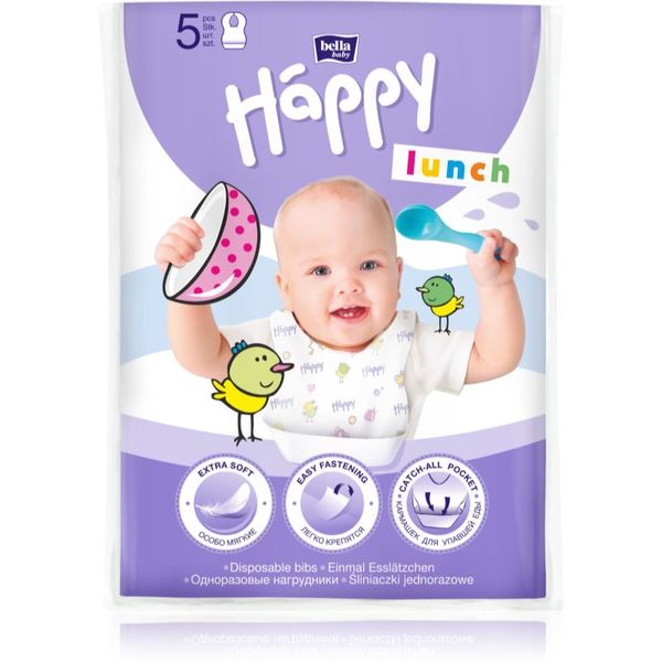 Bella Baby Happy Bella Baby Happy Lunch podbradnik jednokratan 5 kom