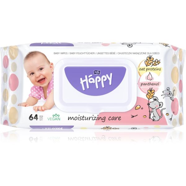Bella Baby Happy BELLA Baby Happy Oat proteins and Panthenol vlažne maramice za djecu 64 kom