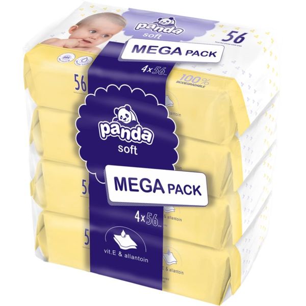 Bella Baby Happy Bella Baby Happy Panda Soft vlažne maramice za djecu 4x56 kom