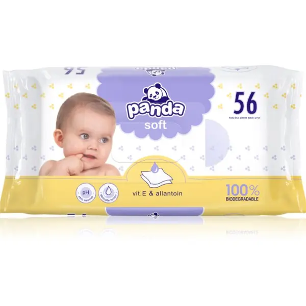 BELLA BELLA Baby Happy Panda vlažne maramice za djecu 56 kom