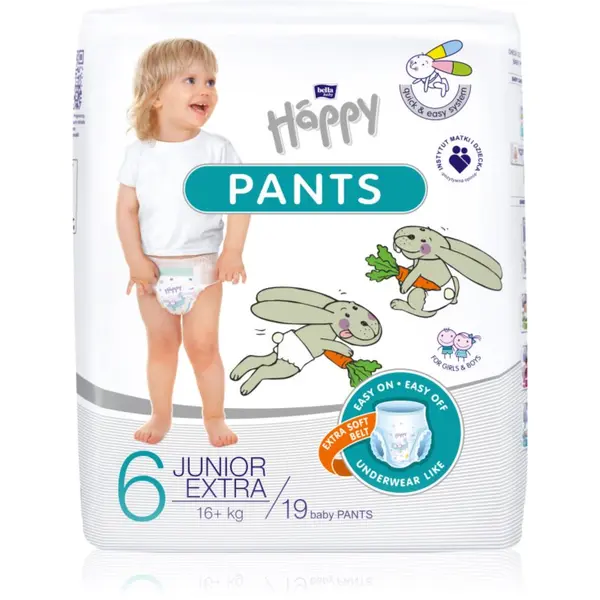 BELLA BELLA Baby Happy Pants jednokratne pelene-gaćice Junior Extra 16kg+ 19 kom