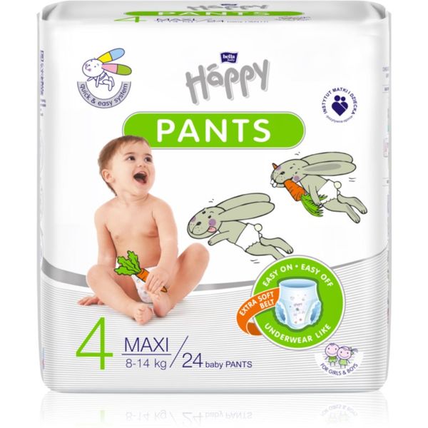 Bella Baby Happy BELLA Baby Happy Pants Size 4 Maxi jednokratne pelene-gaćice 8-14 kg 24 kom