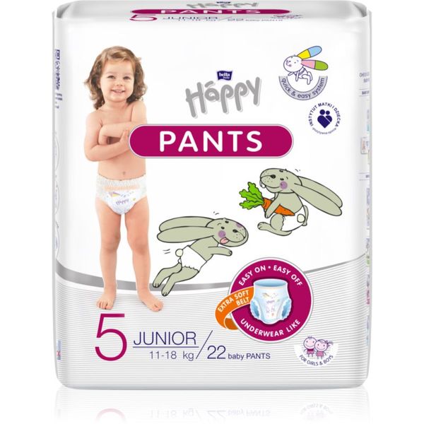 Bella Baby Happy Bella Baby Happy Pants Size 5 Junior jednokratne pelene-gaćice 11-18 kg 22 kom