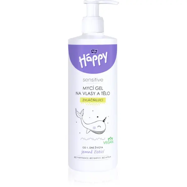 BELLA BELLA Baby Happy Sensitive gel za pranje tijela i kose za djecu 400 ml