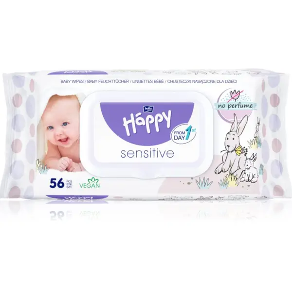 BELLA BELLA Baby Happy Sensitive vlažne maramice za djecu 56 kom