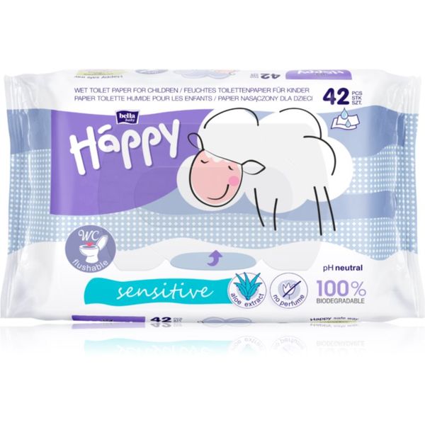 Bella Baby Happy BELLA Baby Happy Sensitive vlažni toaletni papir za djecu 42 kom