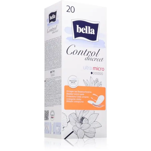 BELLA BELLA Control Discreet Ultra Micro ulošci za inkontinenciju 20 kom
