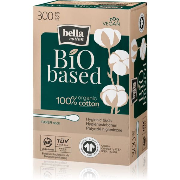 BELLA BELLA Cotton BIO based štapići za uši 300 kom