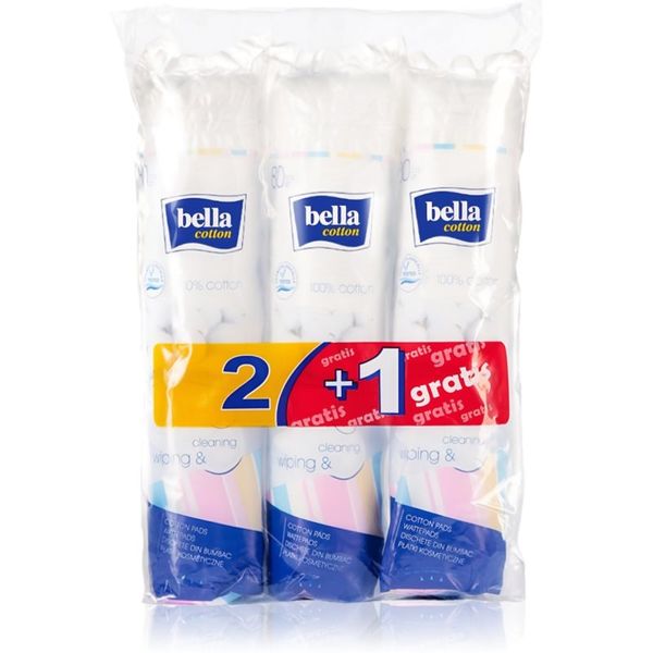 BELLA BELLA Cotton blazinice za skidanje šminke 240 kom