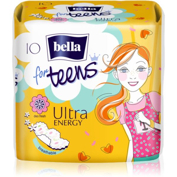 BELLA BELLA For Teens Ultra Energy ulošci za cure 10 kom
