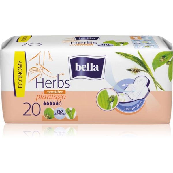 BELLA BELLA Herbs Plantago ulošci bez parfema 20 kom