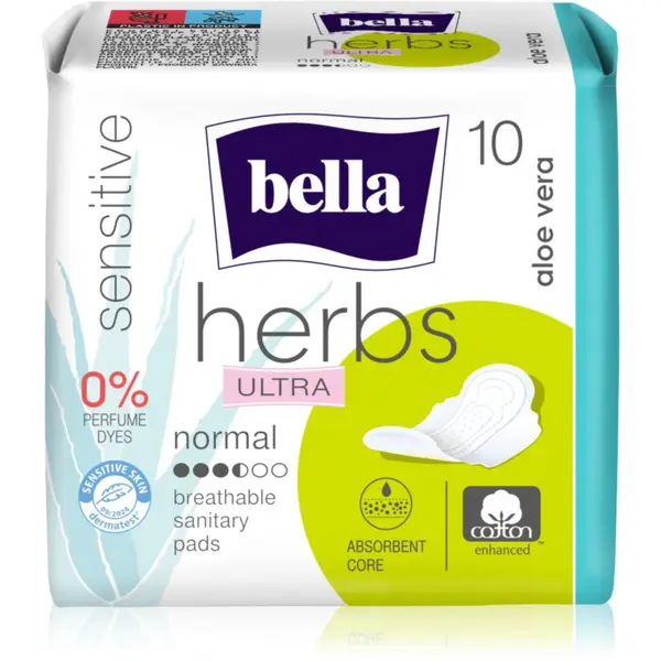 BELLA BELLA Herbs Ultra Normal ulošci Aloe Vera 10 kom