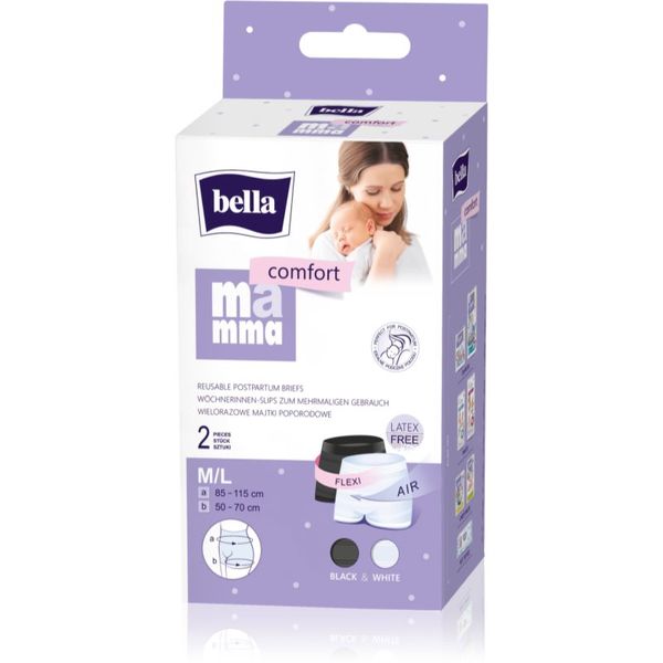 BELLA BELLA Mamma Comfort gaćice nakon poroda veličina M/L 2 kom