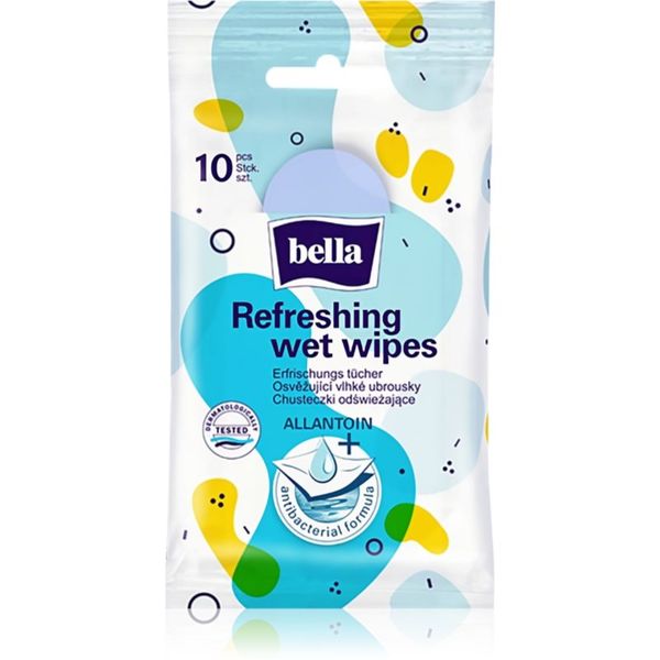 BELLA BELLA Refreshing wet wipes osvježavajuće vlažne maramice 10 kom