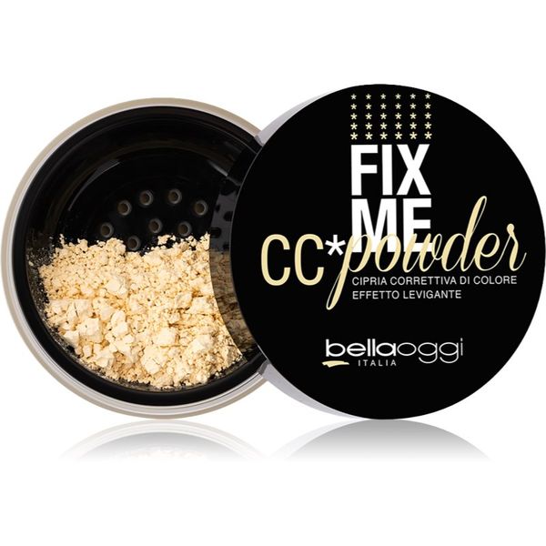 bellaoggi bellaoggi Fix Me CC Powder matirajući puder u prahu nijansa Banana Shade 7.5 g