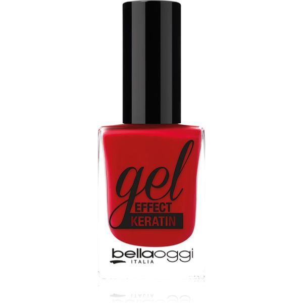 bellaoggi bellaoggi Gel Effect Keratin Nail Polish lak za nokte nijansa Cherry Passion 10 ml