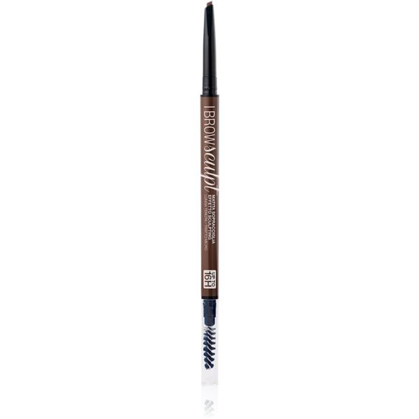 bellaoggi bellaoggi I Brow Sculpt Eyebrows Pencil precizna olovka za obrve sa četkicom nijansa Dark Brown 1 g