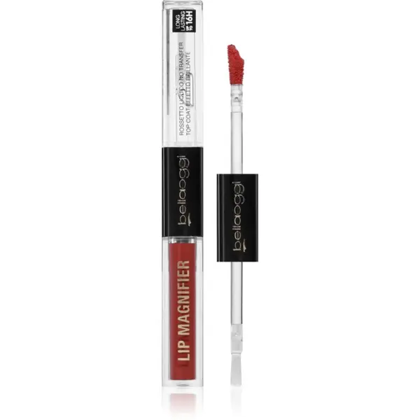 bellaoggi bellaoggi Lip Magnifier dugotrajni ruž i sjajilo za usne 2 u 1 nijansa Ruby Red 2.7 ml