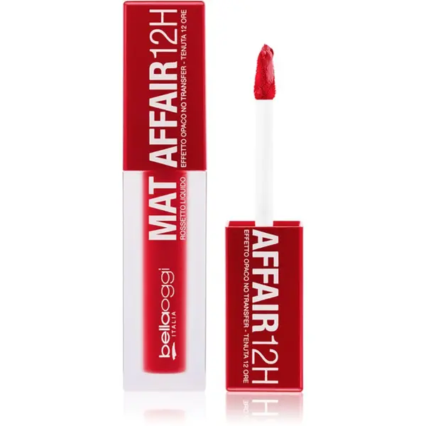 bellaoggi bellaoggi Mat Affair Liquid Lipstick mat tekući ruž za usne nijansa Red Affair 4.4 ml