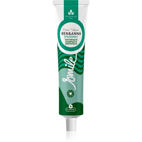 BEN&ANNA BEN&ANNA Toothpaste Spearmint prirodna zubna pasta s fluoridem 75 ml