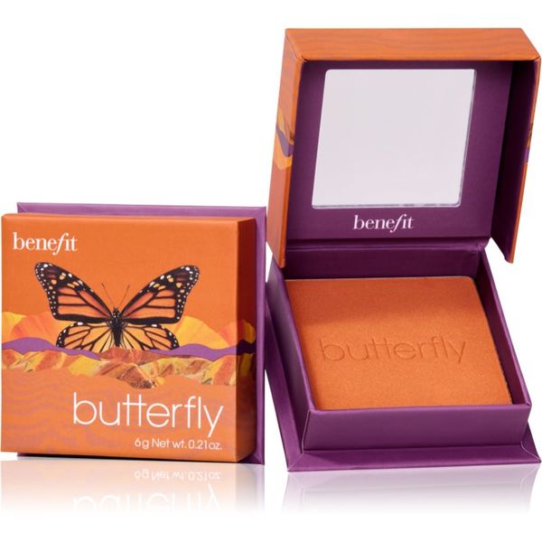 Benefit Benefit Butterfly WANDERful World puder- rumenilo nijansa Golden orange 6 g