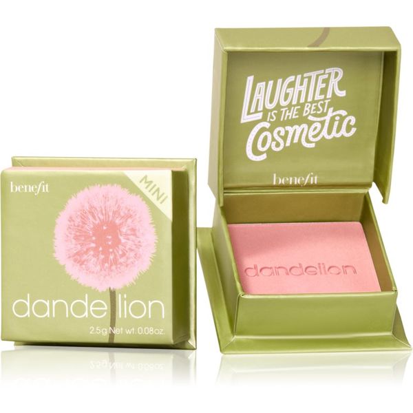 Benefit Benefit Dandelion WANDERful World Mini puder- rumenilo nijansa Baby-pink brightening 2,5 g